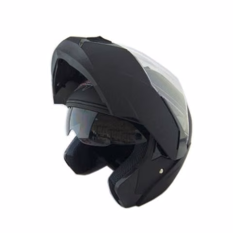 Casco Moto Pro-Biker Certificado Con Lentes Negro