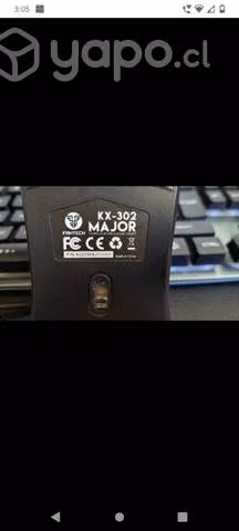 FANTECH KX 302 Gaming Keyboard & Mouse Combo - Imagen 2