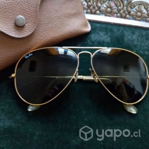 Anteojos Verdes, Ray-Ban, años 80, Originales - Imagen 2