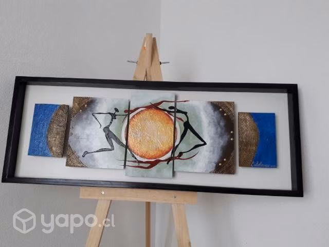 Cuadro Siluetas Pareja