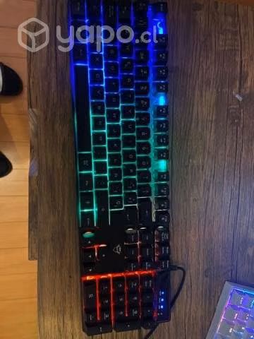 Vendo teclado y mouse gamer