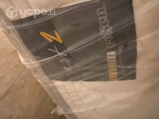 Cama Rosen Art 2 como nueva 2 plazas con respaldo