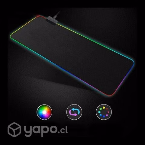 Mouse Pad Gamer Notebook Luz RGB 80 x 30 CM - Imagen 3