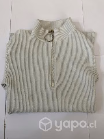 Blusa blanca con mangas largas - Imagen 3