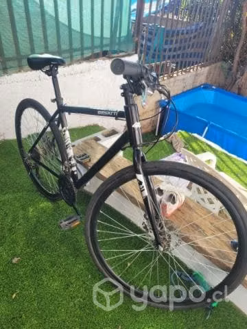 bicicleta negra