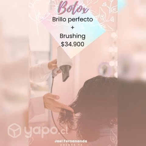 Botox o SUPER HIDRATANTE para el cabello