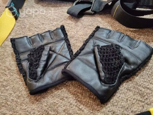 Equipo para TRX con guantes talla L