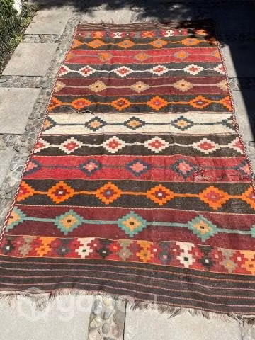 Alfombra Kelim Kashkuli 2,5x1,4m