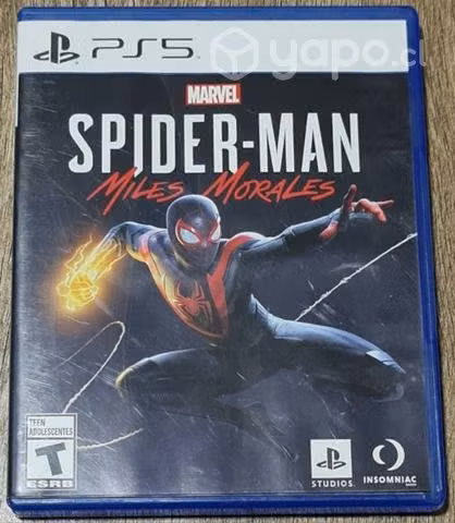 Juego Playstation 5 Spider-Man Miles Morales