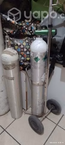 Cilindro de oxígeno 10lt. Ideal para traslados, - Imagen 2