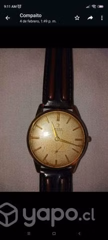 Reloj Omega Automático Año 1965 Enchapado en Oro