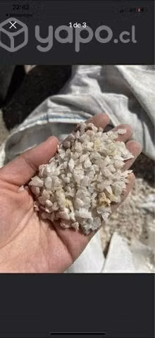 Piedras decorativas para jardín y cuarzo