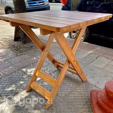 Mesa Madera Cuadrada