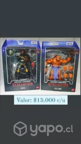 Figuras Masters of the universe (MOTU)