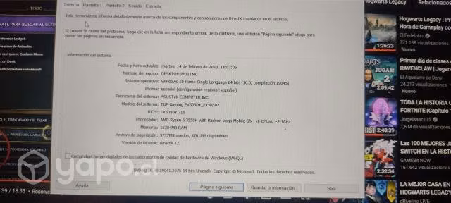Laptop por renovación