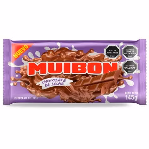 Chocolate muibon leche 145 gr
