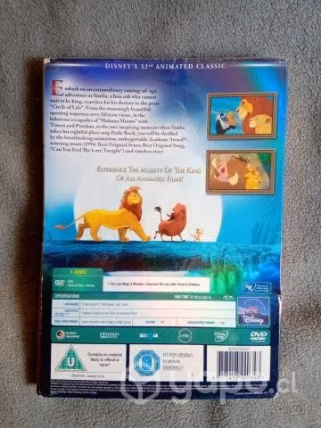DVD El Rey León, nuevo sellado - Imagen 2