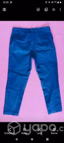 Pantalones de tela
