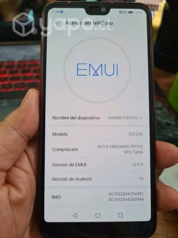 Celular huawei 20 pro