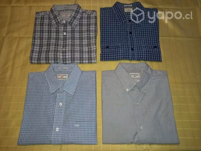 Pack 4 Camisas Dockers impecables (pack a)