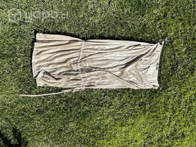 Vestido de lurex seda talla L traído de brasil - Imagen 4