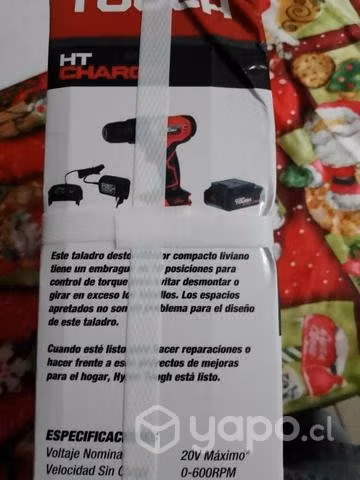 Taladro inalambrico 20 volt