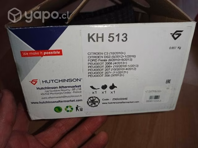 Kit de distribución Citroen C3,C4 Peugeot