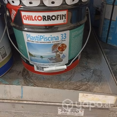 Tineta pintura de piscina
