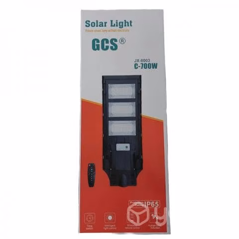 Foco Luminaria Solar 700w 7500k + Soporte