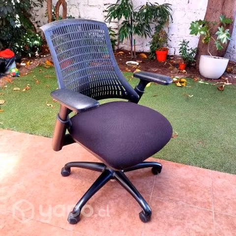 Silla Negra Reclinable
