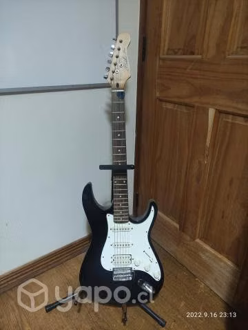 Guitarra Eléctrica Marca Phil Pro Con Amplificador