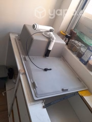 Proyecto muebles de cocina sin terminar