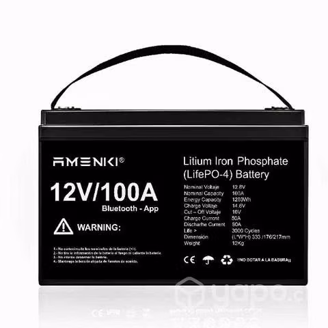 Batería de litio para caza Uso 12V/100A Lifepo4