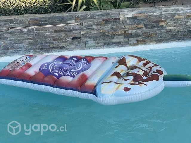 F lotador berry pink splash helado - intex