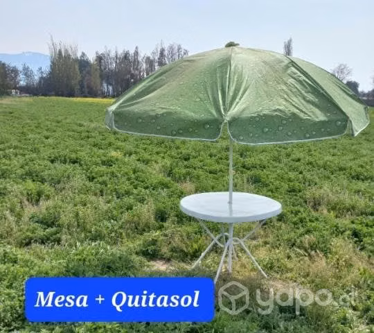 Mesa CON Quitasol