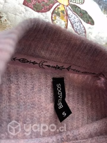 Chaleco sweater Barbados lila/rosado