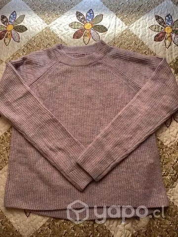 Chaleco sweater Barbados lila/rosado