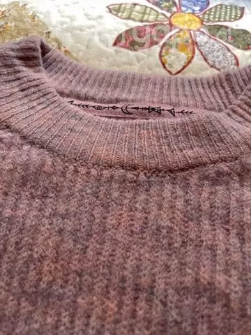 Chaleco sweater Barbados lila/rosado