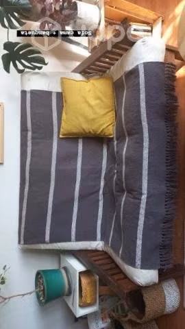 Sofá cama Rosen + banqueta