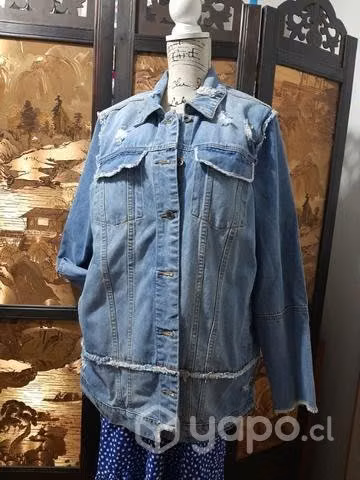 Chaqueta umbrale mezclillas XL