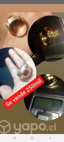 Anillo de oro