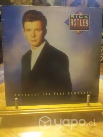 Vinilo Rick Astley