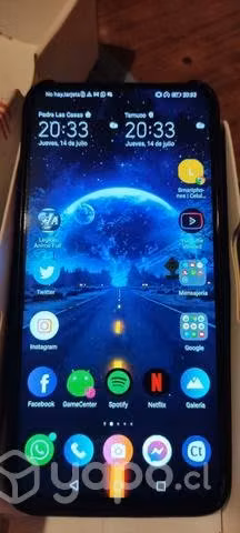 Huawei y9s liberado con Google
