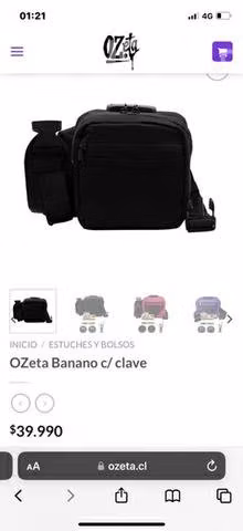 Bolso cruzado Ozrta