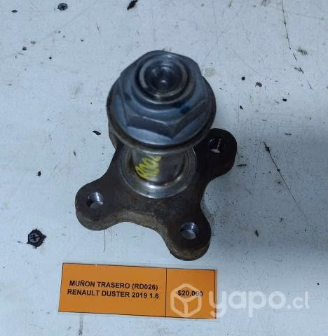 Muñón Trasero (RD026) Renault Duster 2019 1.6