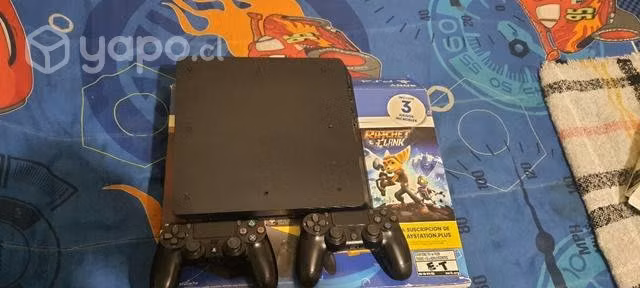 Play 4 en caja