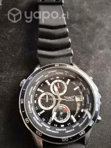 Reloj aviador f series avw8974g76 usado