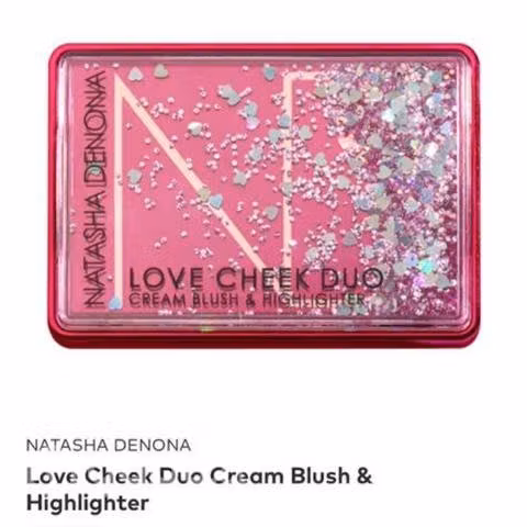 Love Cheek Dúo Rubor e Iluminador deNatasha Denona - Imagen 2