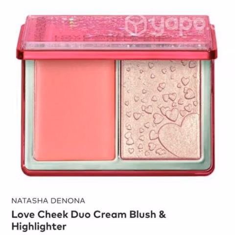 Love Cheek Dúo Rubor e Iluminador deNatasha Denona