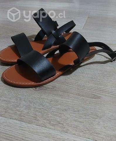 Sandalias mujer negras - Imagen 2